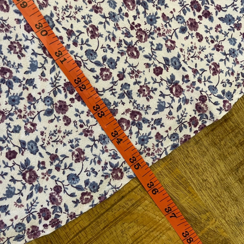 Reformation Purple Floral Mini Dress - Picture 11 of 11